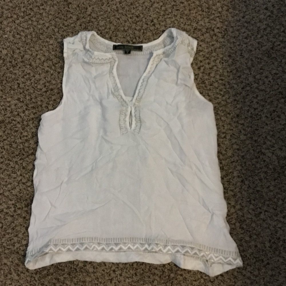 Love Stitch Tank Top